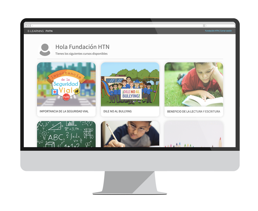  Plataforma LMS Fundación HTN